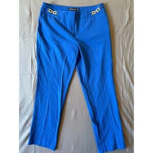 New York & Company 7th Avenue Suiting Collection Women's Dress Pants-Blue,Sz 6